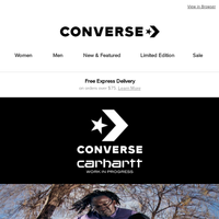 Converse Australia email thumbnail