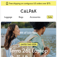 CALPAK email thumbnail