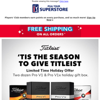 PGA TOUR Superstore email thumbnail