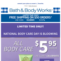 Bath and Body Works email thumbnail