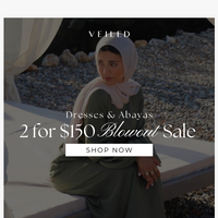 Veiled Collection email thumbnail