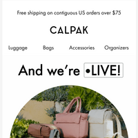 CALPAK email thumbnail