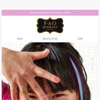 FAO Schwarz email thumbnail