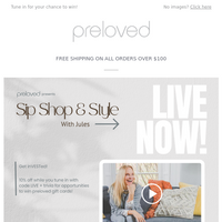 Preloved email thumbnail