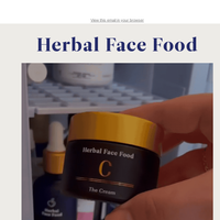 Herbal Face Food email thumbnail