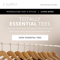 Z SUPPLY email thumbnail