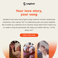 Songfinch email thumbnail