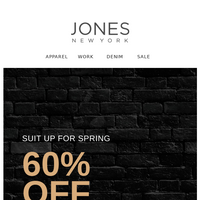 Jones New York email thumbnail