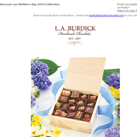 L.A. Burdick Chocolate email thumbnail