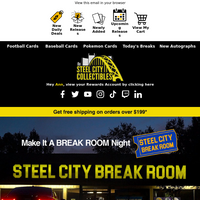 Steel City Collectibles email thumbnail