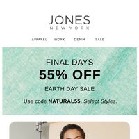 Jones New York email thumbnail