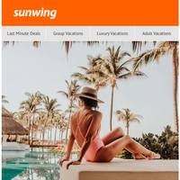 Sunwing Vacations email thumbnail