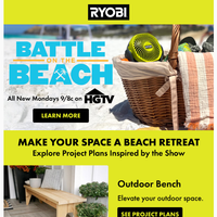 RYOBI Tools email thumbnail