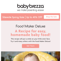 Baby Brezza email thumbnail