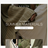 Veiled Collection email thumbnail