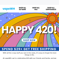 White Horse Vapor email thumbnail