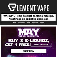 Element Vape email thumbnail