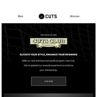 Cuts Clothing email thumbnail