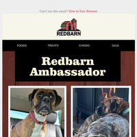 Redbarn Pet Products email thumbnail