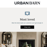 Urban Barn email thumbnail