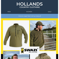 Hollands Country Clothing email thumbnail