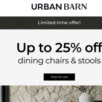 Urban Barn email thumbnail