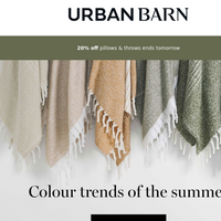 Urban Barn email thumbnail