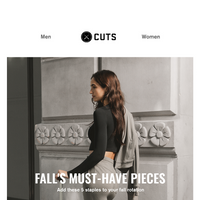 Cuts Clothing email thumbnail