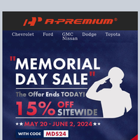 A-Premium Autoparts email thumbnail