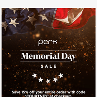 Perk Energy email thumbnail