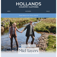 Hollands Country Clothing email thumbnail