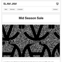 Slam Jam email thumbnail