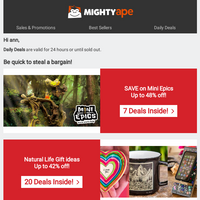 Mighty Ape email thumbnail