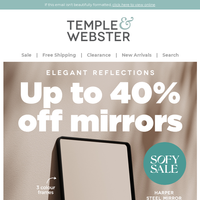 Temple & Webster email thumbnail