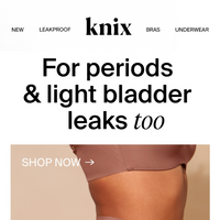 Knixwear Canada email thumbnail