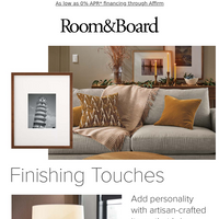 Room & Board email thumbnail