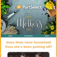 PartSelect.com email thumbnail