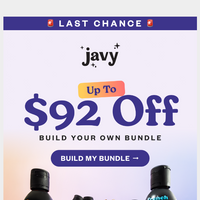 Javy Coffee email thumbnail