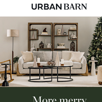 Urban Barn email thumbnail