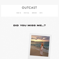 Outcast Clothing email thumbnail