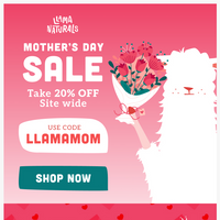 Llama Naturals email thumbnail