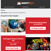 Mighty Ape email thumbnail