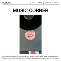 Slam Jam email thumbnail