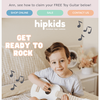 Hip Kids Australia email thumbnail