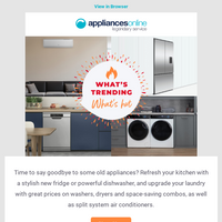 Appliances Online email thumbnail