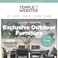 Temple & Webster email thumbnail