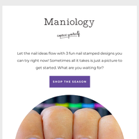 Maniology email thumbnail