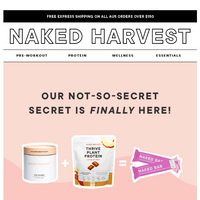 Naked Harvest Supplements email thumbnail