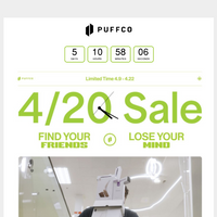 Puffco email thumbnail