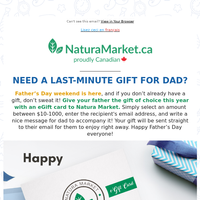 Natura Market email thumbnail